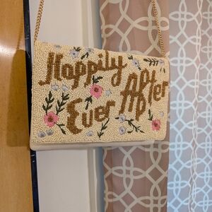 Beaded 'Happily Ever After' Clutch